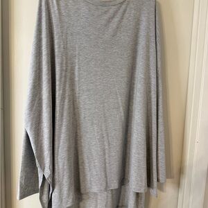 Zenana Outfitters Light Gray Tunic Top